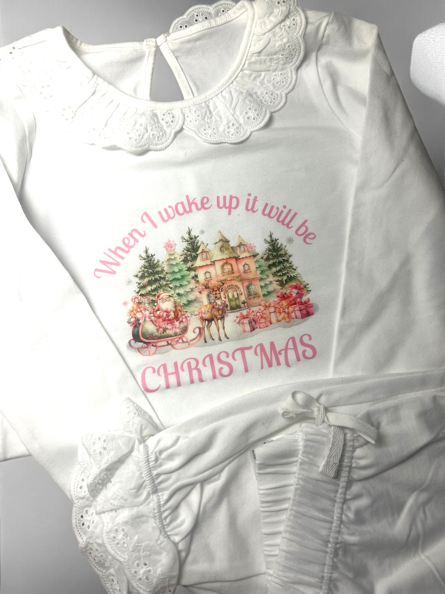Personalised Christmas Eve Children’s Pyjamas