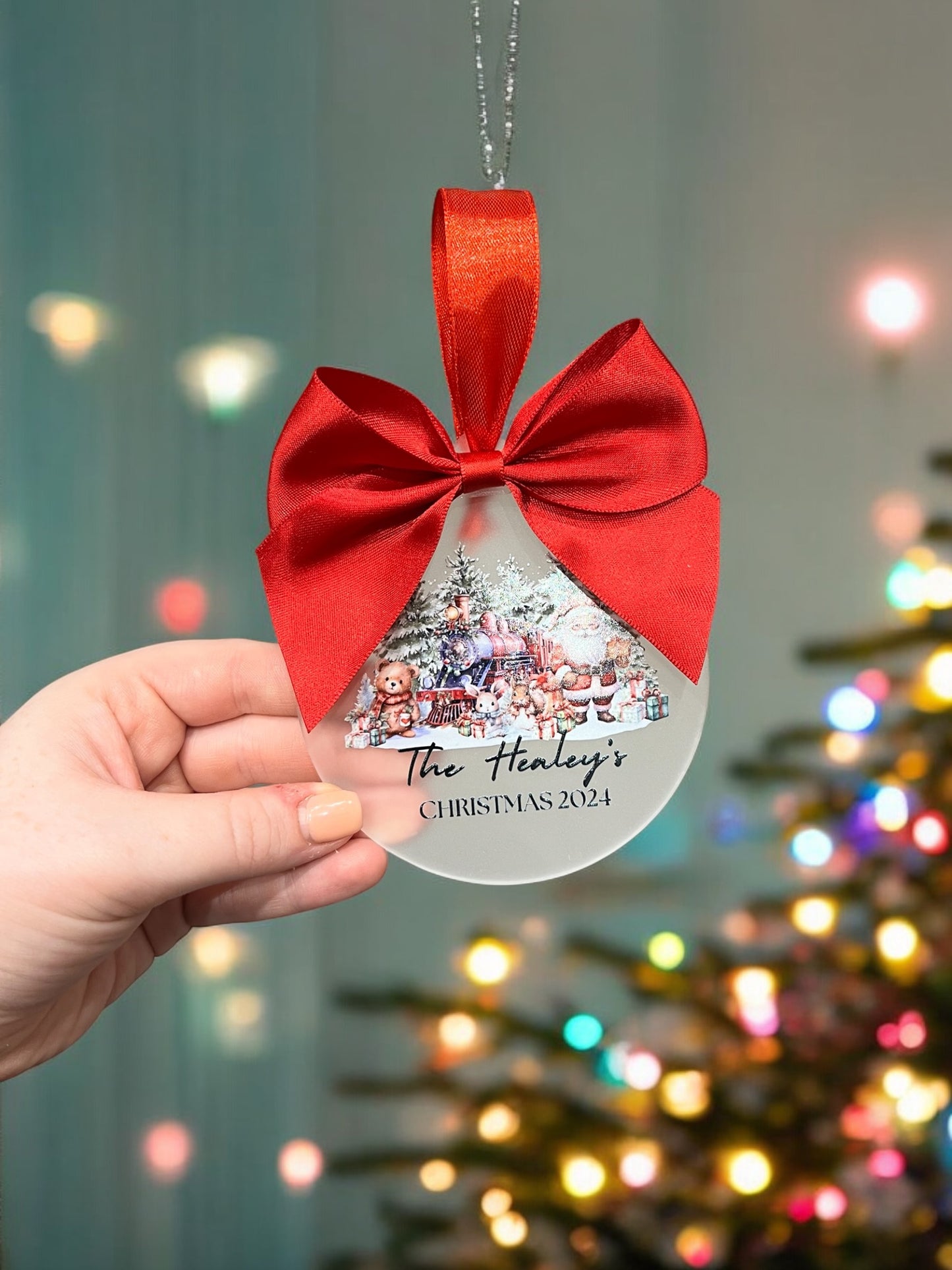 Personalised Christmas Tree Decoration