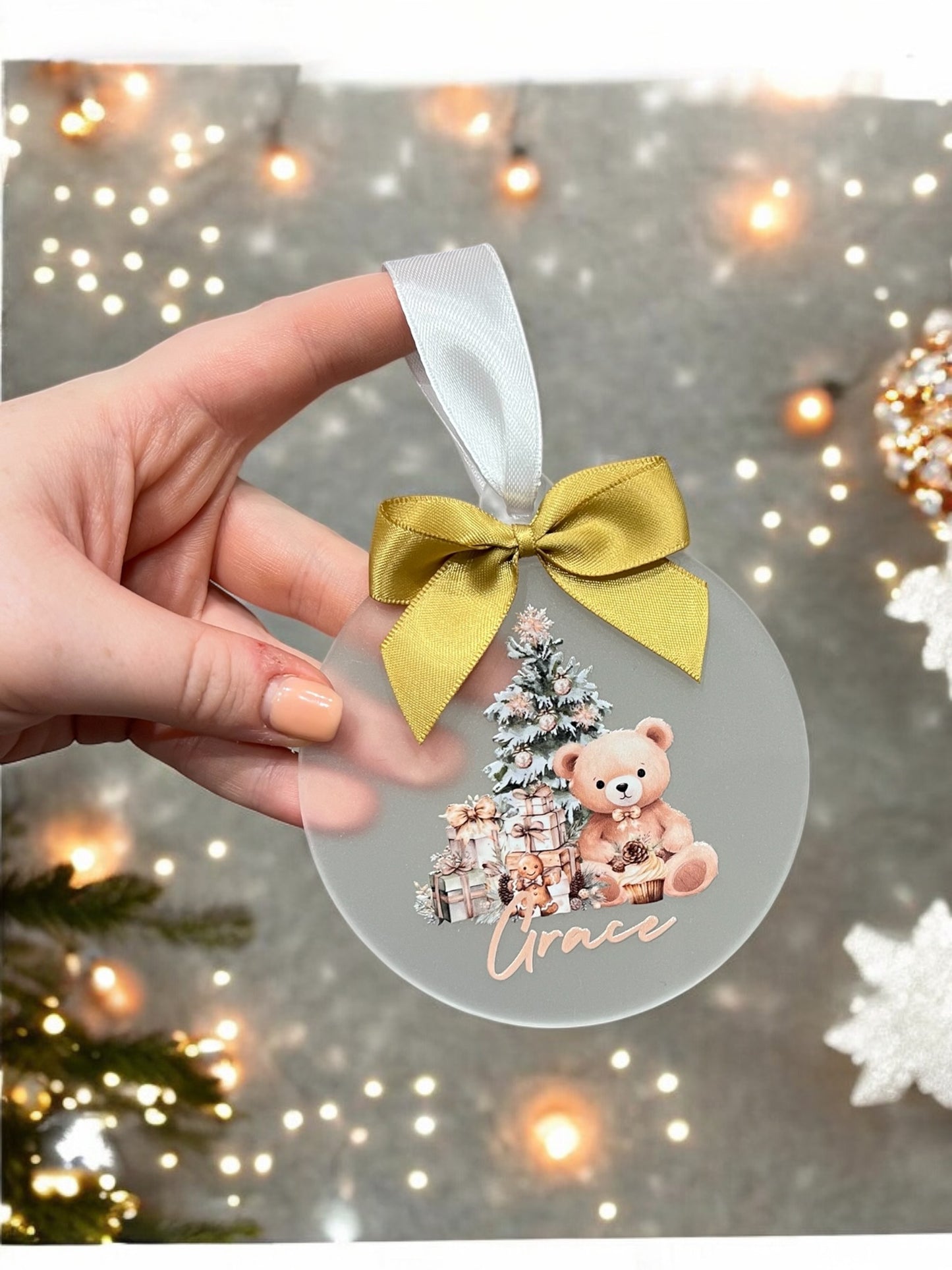 Personalised Christmas Tree Decoration