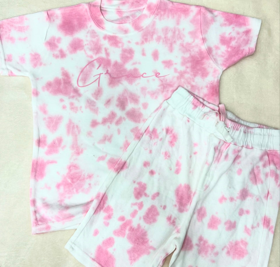 Personalised Shorts & T-Shirt Set