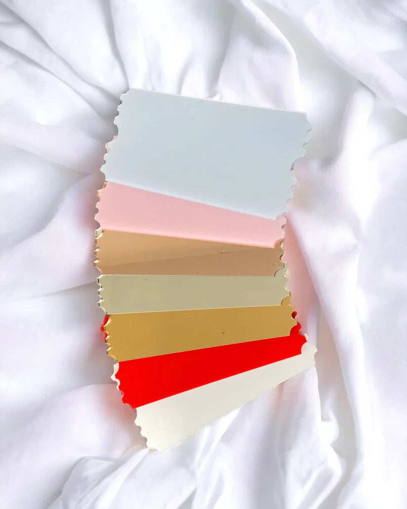 Personalised Acrylic Ticket - Gift Reveal