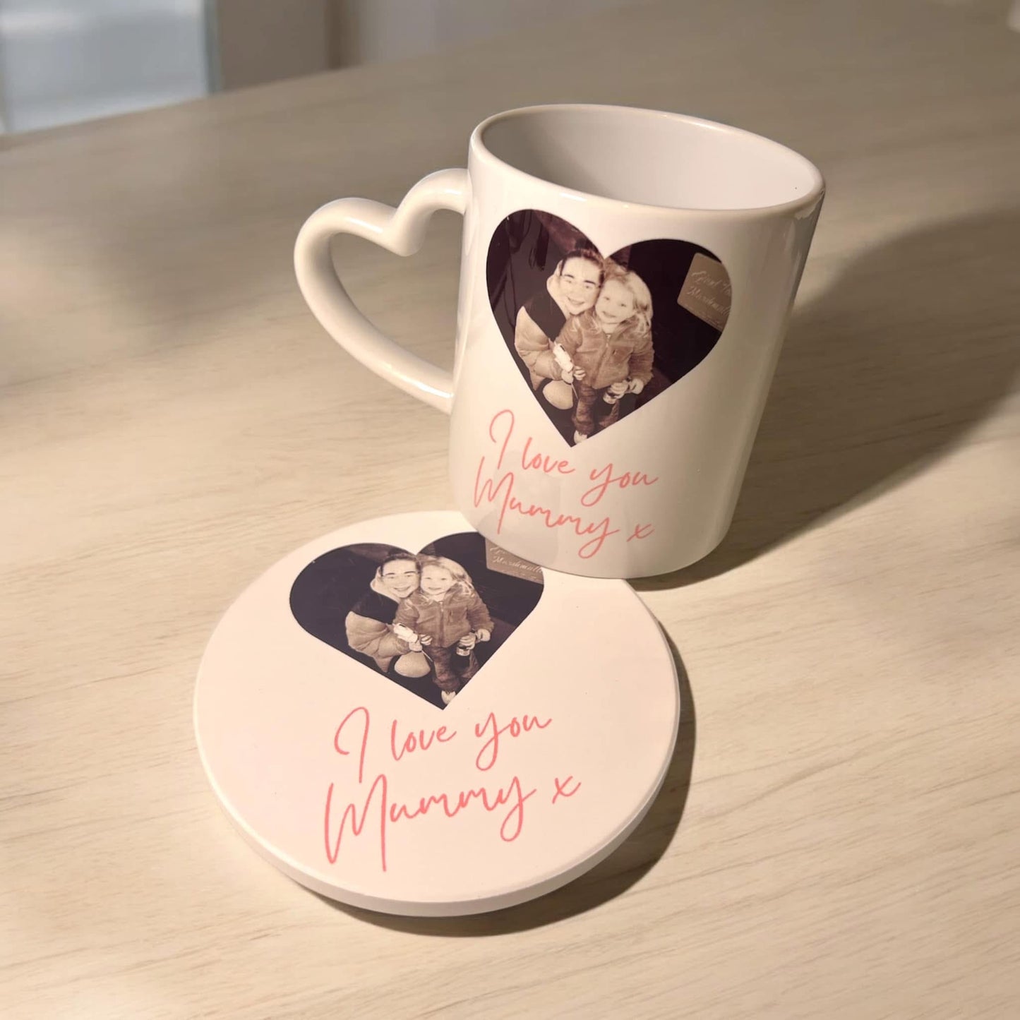 Mother’s Day Personalised Coaster & Mug
