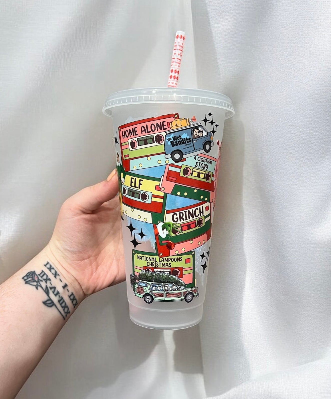 Christmas Movie Favourites 24oz Cold Cup