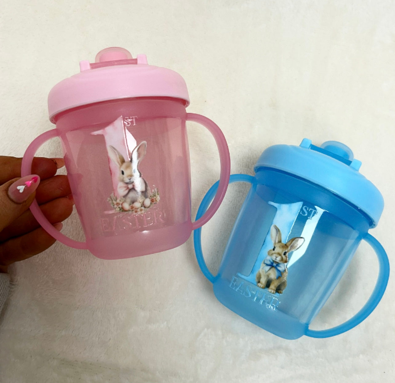 My first Easter sippy beaker