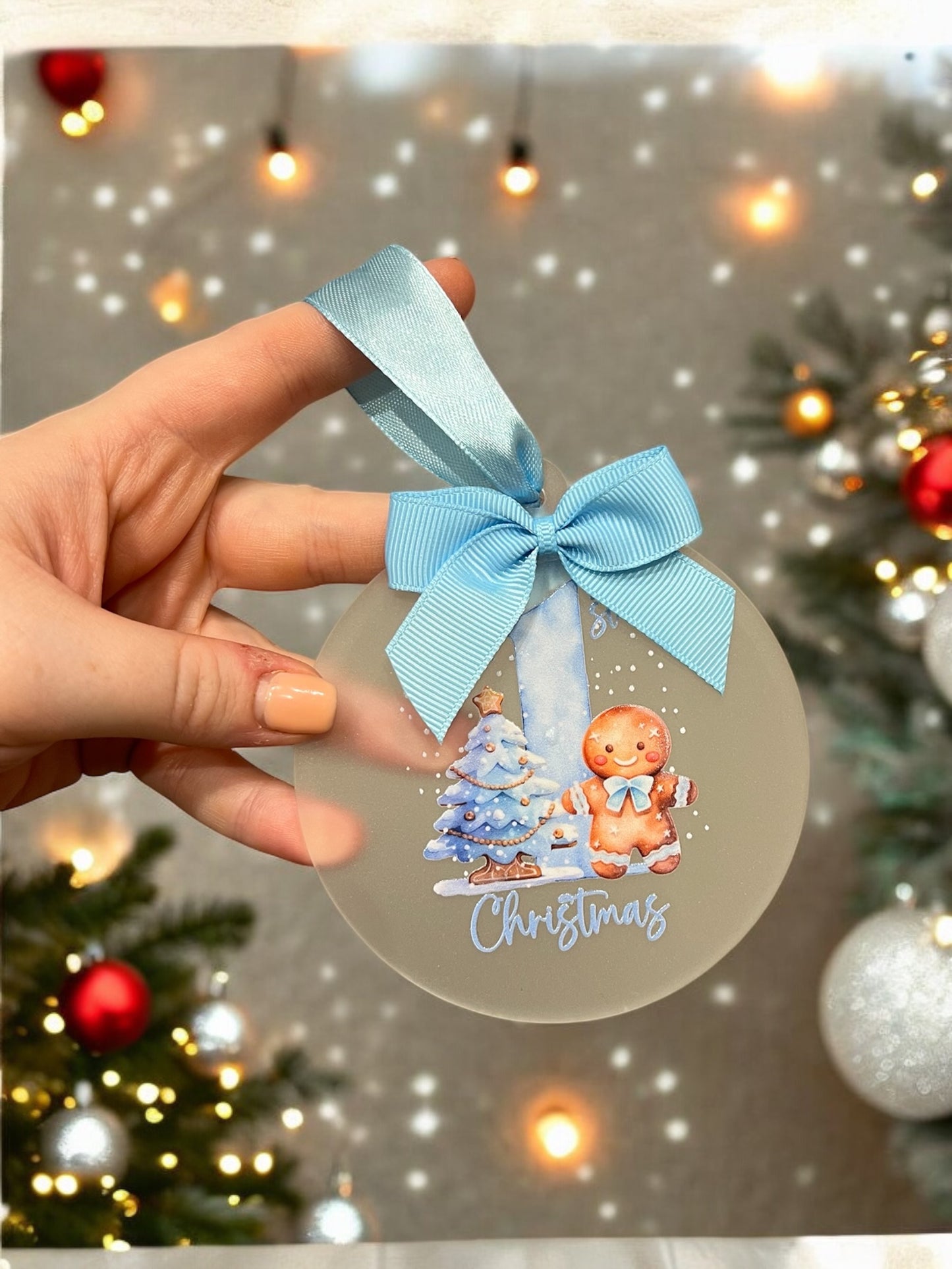 Personalised 1st Christmas Tree Decoration