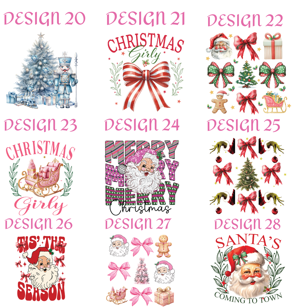 Personalised Christmas Pom Pom Bag