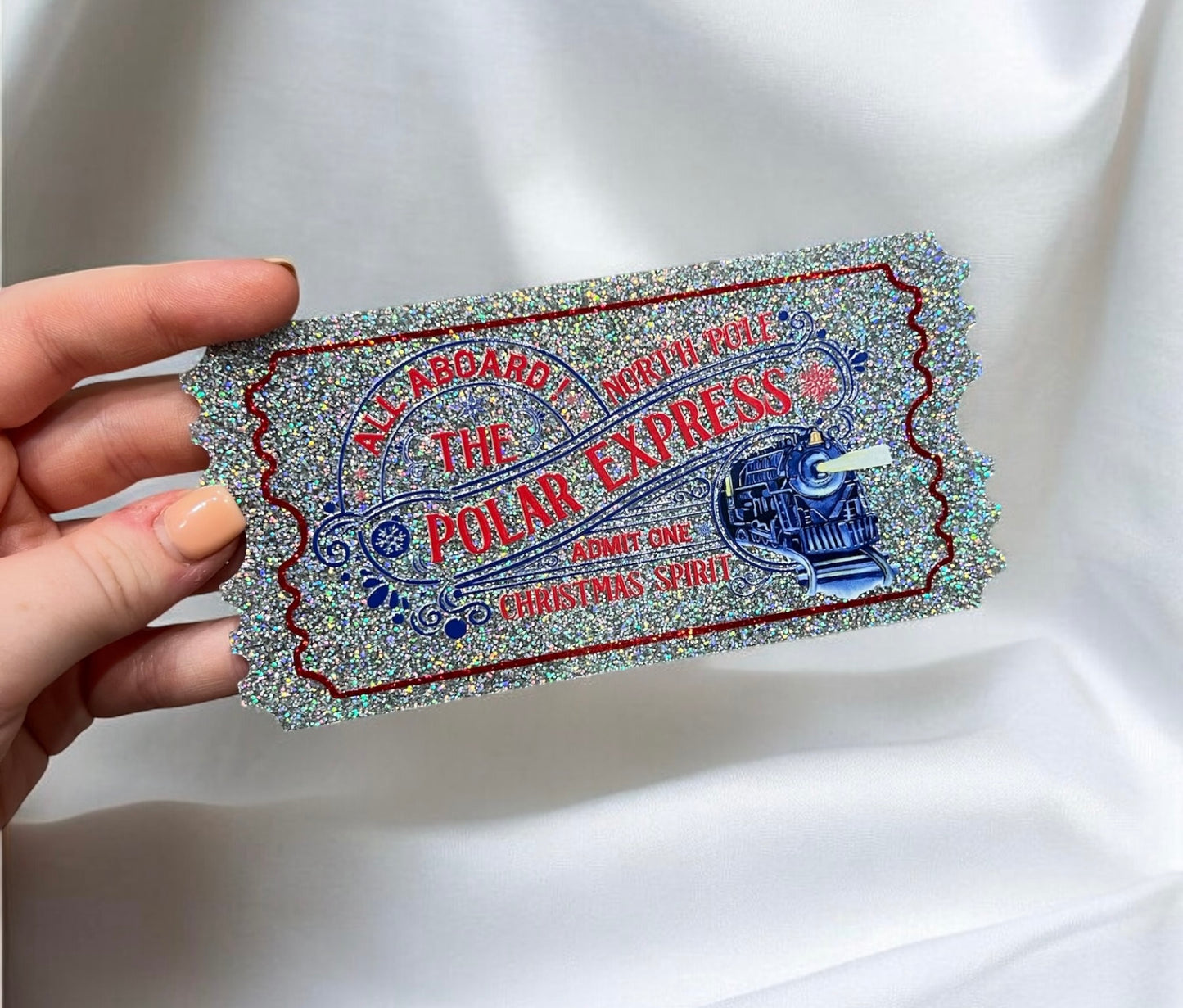 Polar Express Acrylic Ticket