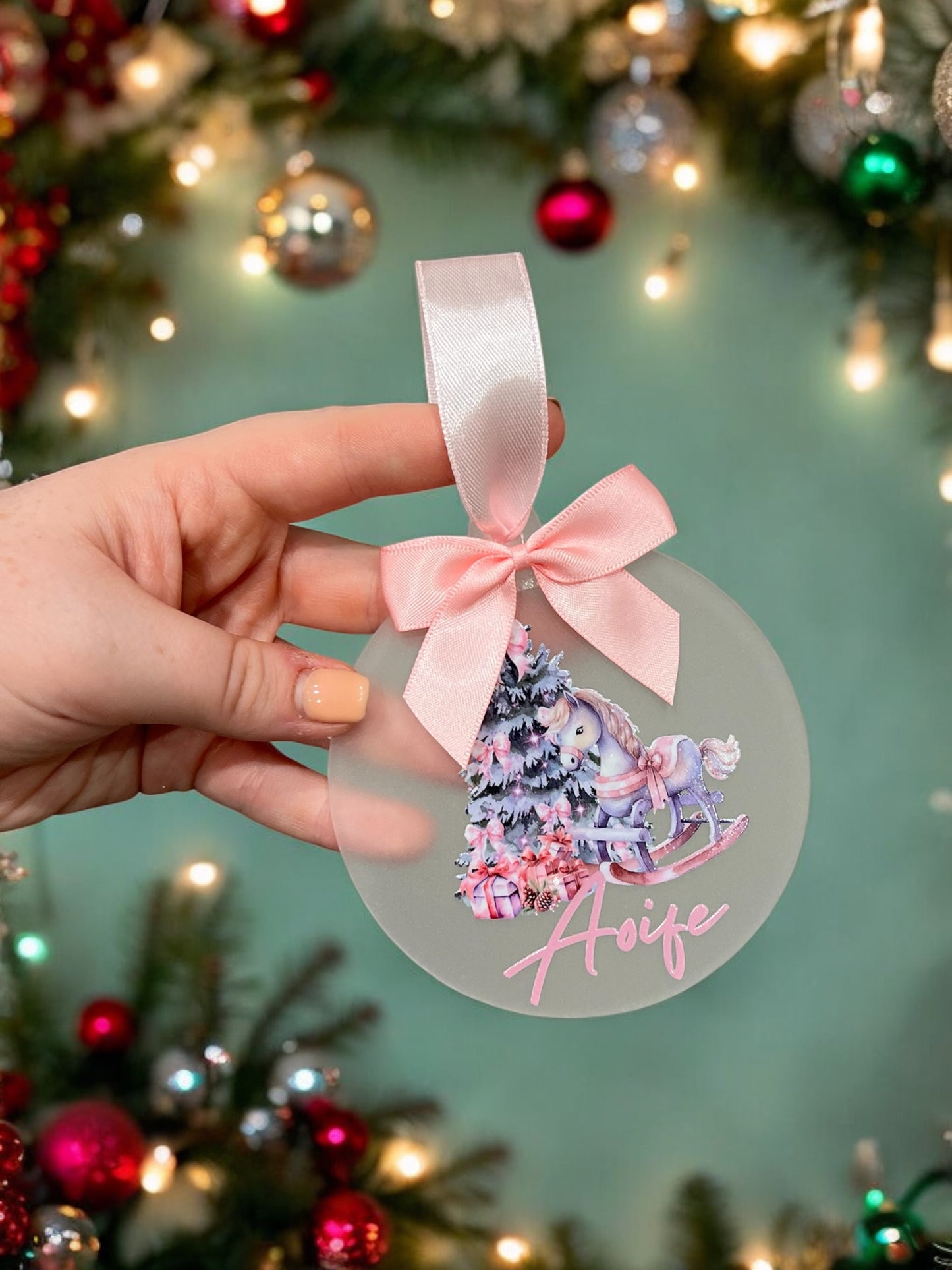 Personalised Christmas Tree Decoration