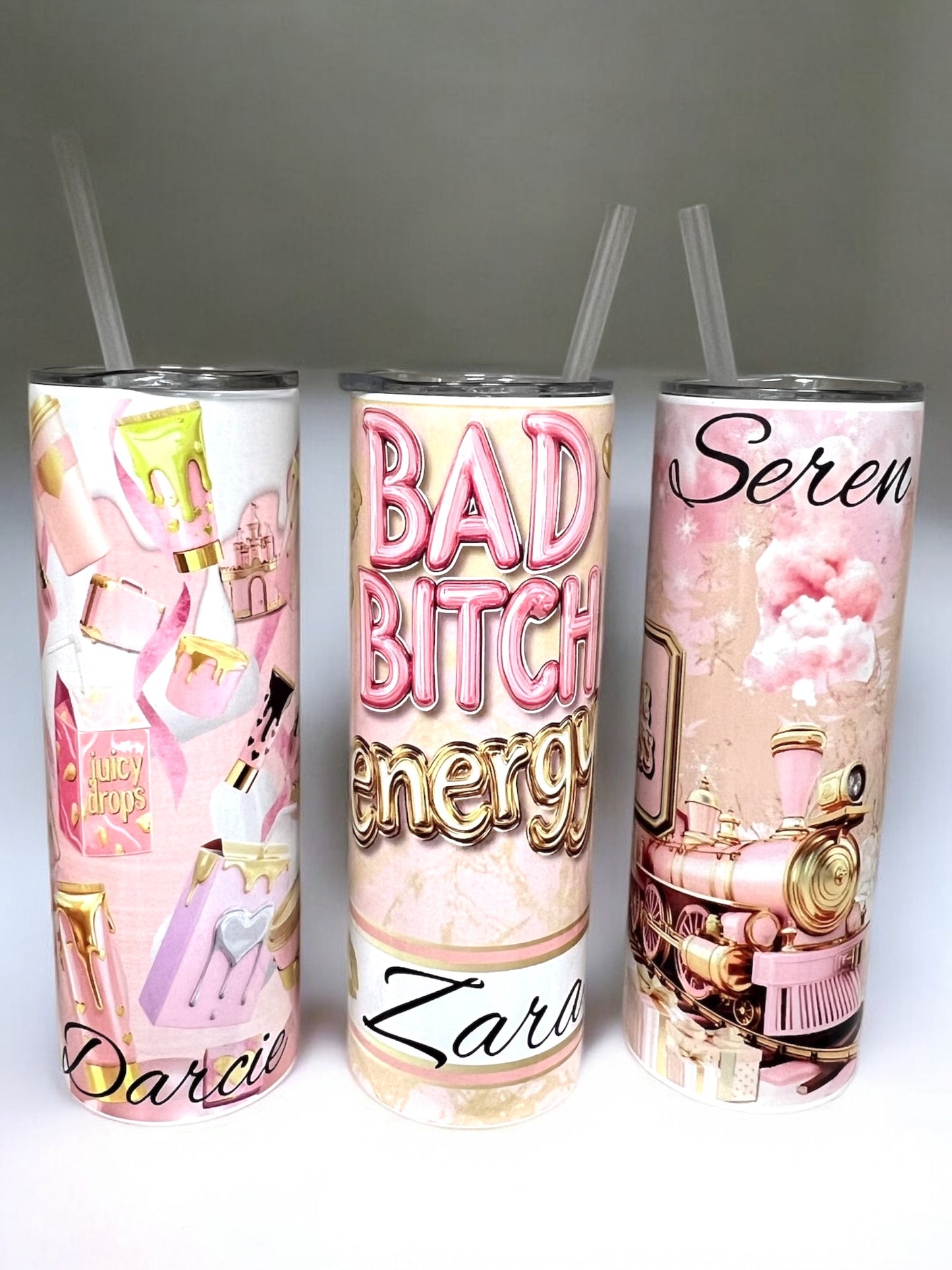 Make up inspired 20oz Stainless Steel Tumbler