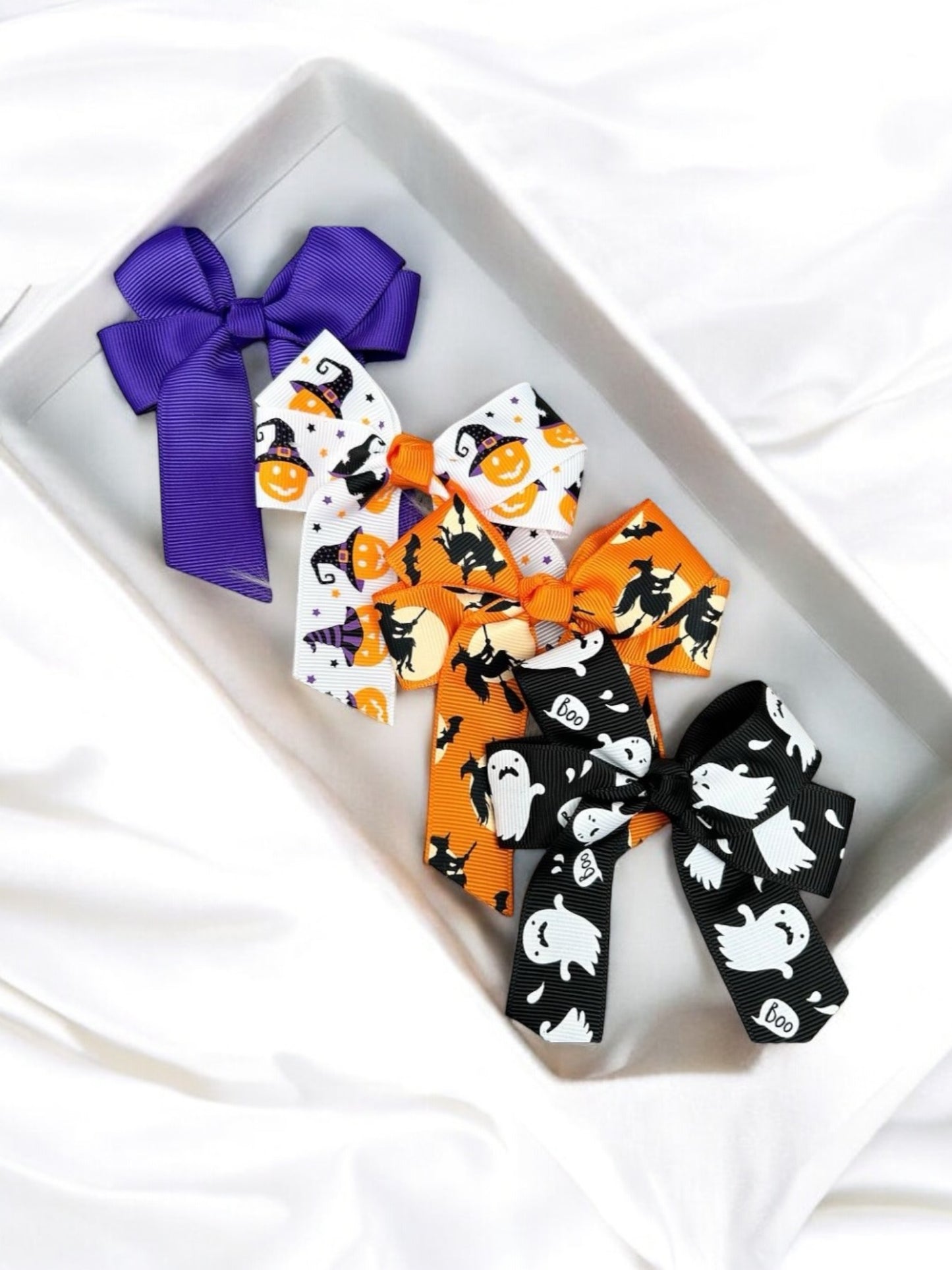 Patterned Children’s Halloween Hair bow