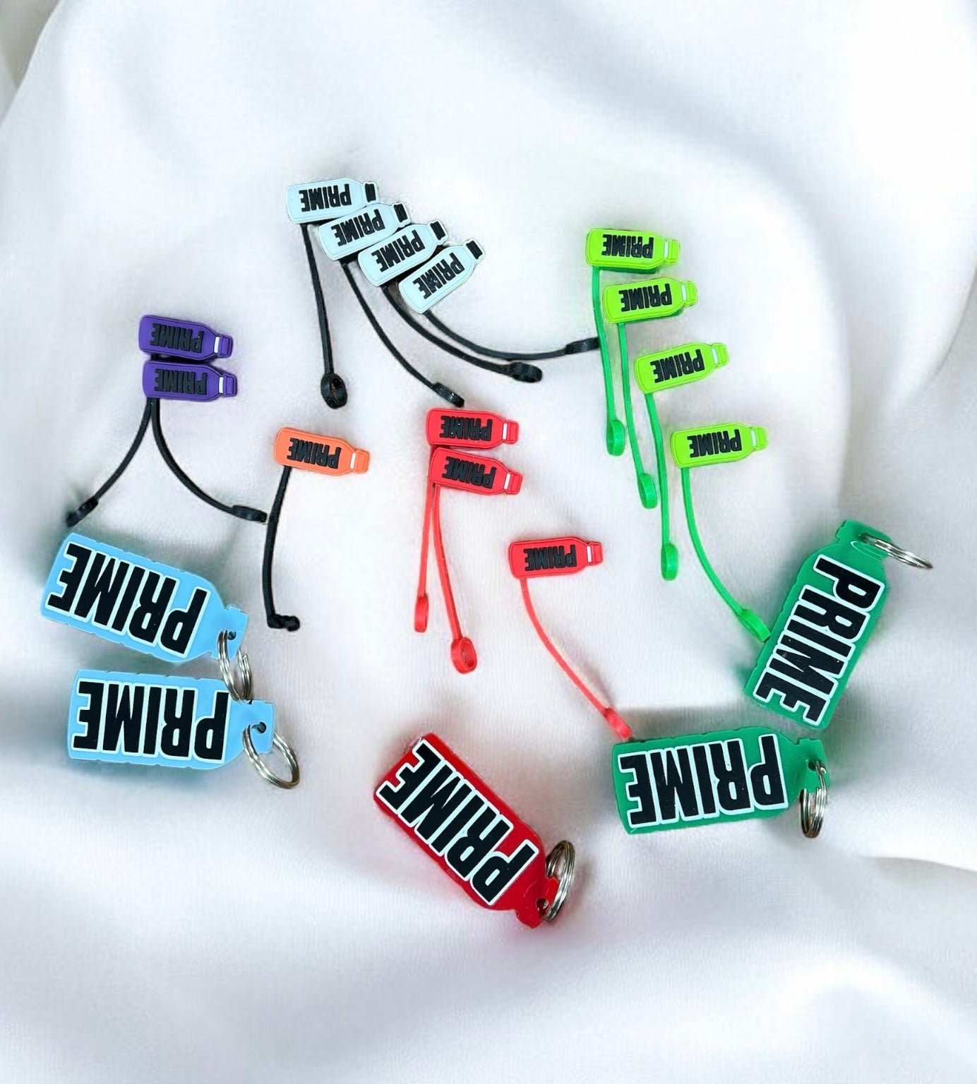 Prime Straw Topper & Keyrings