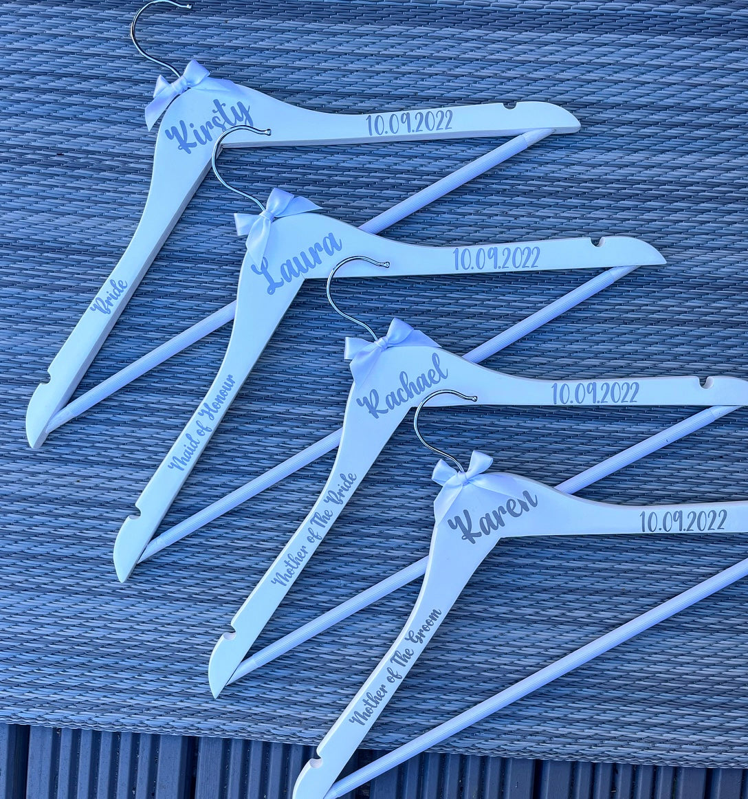 Bridal Party Wedding Hangers