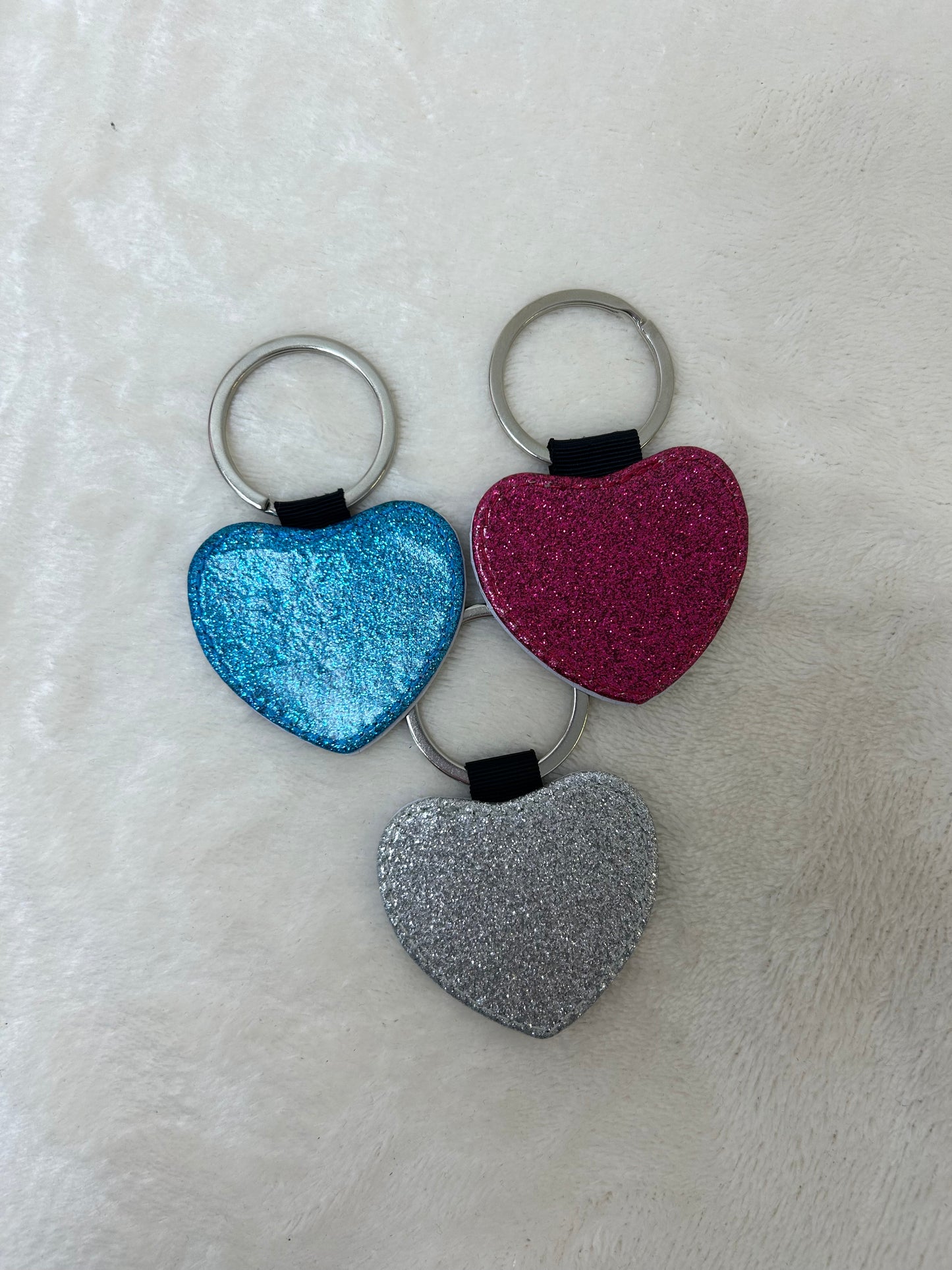 Glitter Photo Keyring