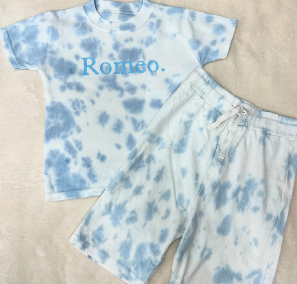 Personalised Shorts & T-Shirt Set