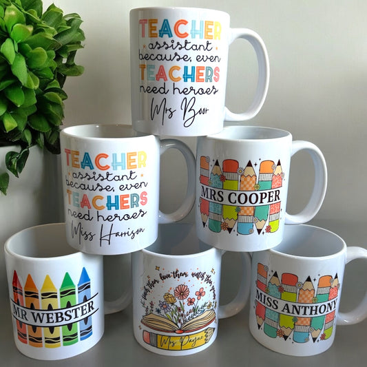 Personalised Teacher Mugs