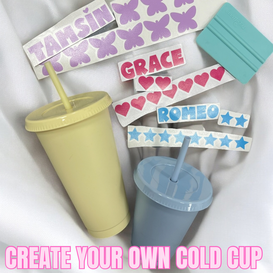 CREATE YOUR OWN COLD CUP KIT