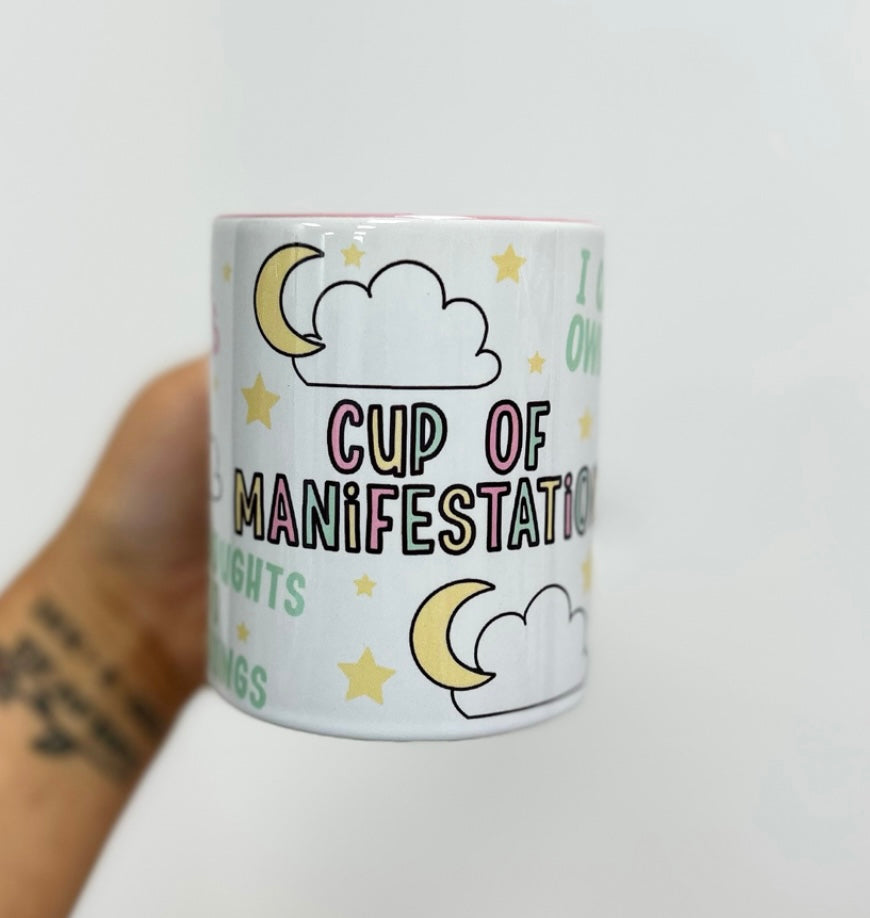 Cup of Manifestation Ceramic Mug