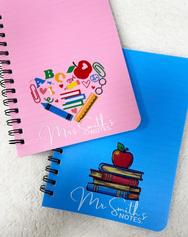 Personalised Teacher Notebooks – Made With Gracex