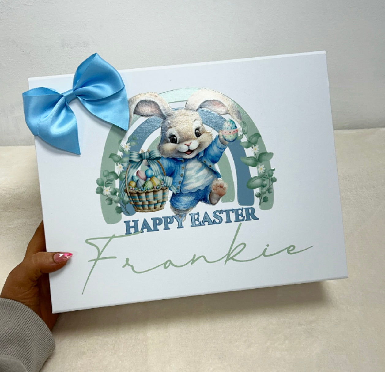 Personalised Easter magnetic gift box