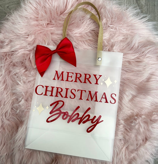 Personalised Christmas Gift Bag