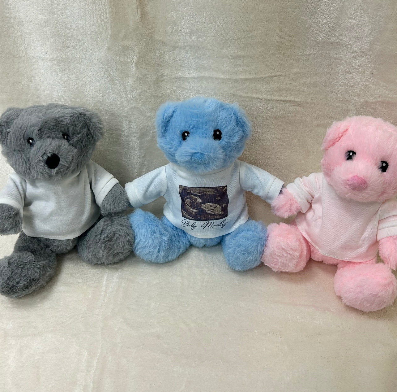 Personalised Photo Soft Bear