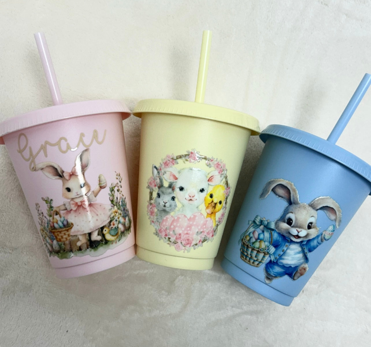 Personalised Easter 16oz Cold Cup