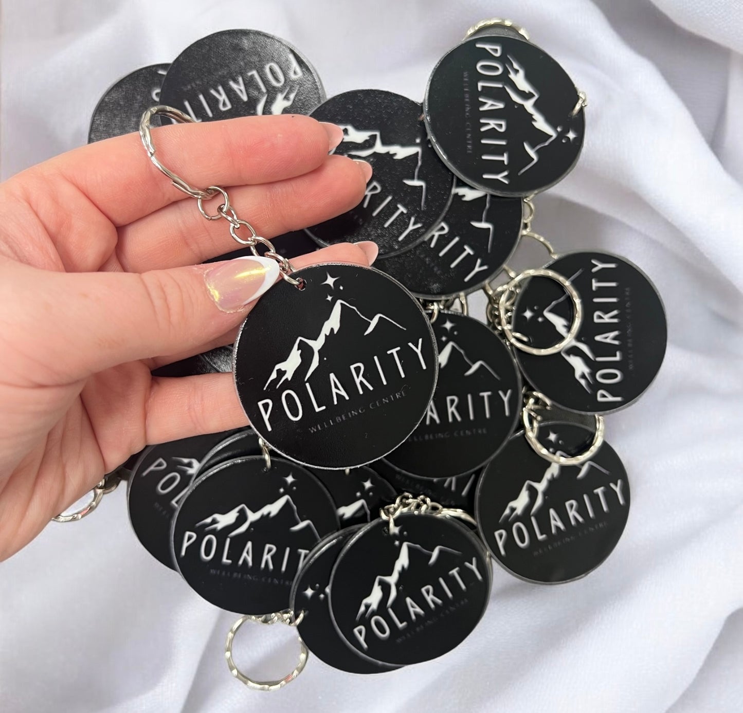 Business Logo Keyrings