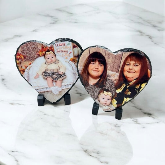 14x14cm Photo Slate