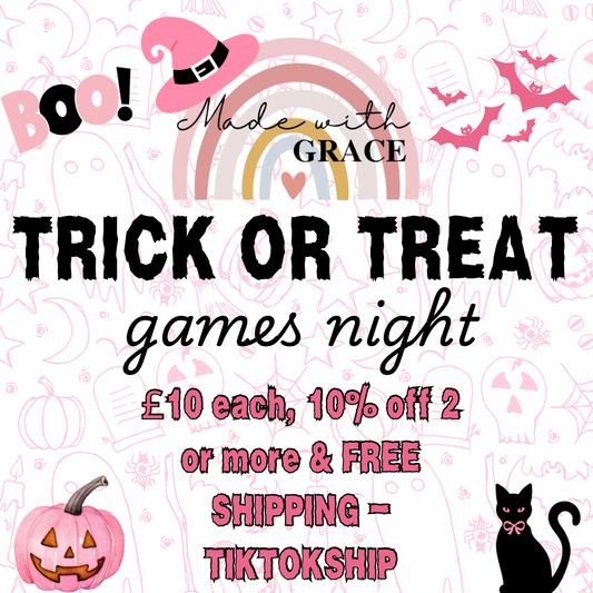 11/09 TikTok Trick or Treat Games night