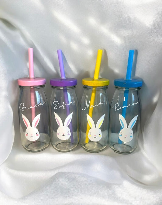 Personalised Easter Milk Bottle