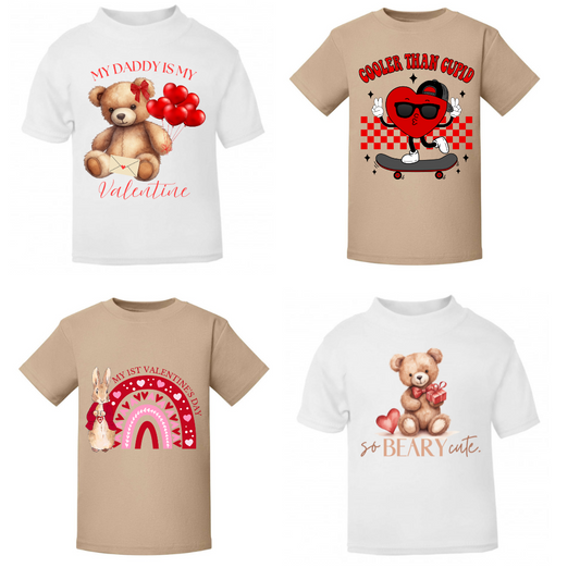 Children’s Personalised Valentine’s T-shirt