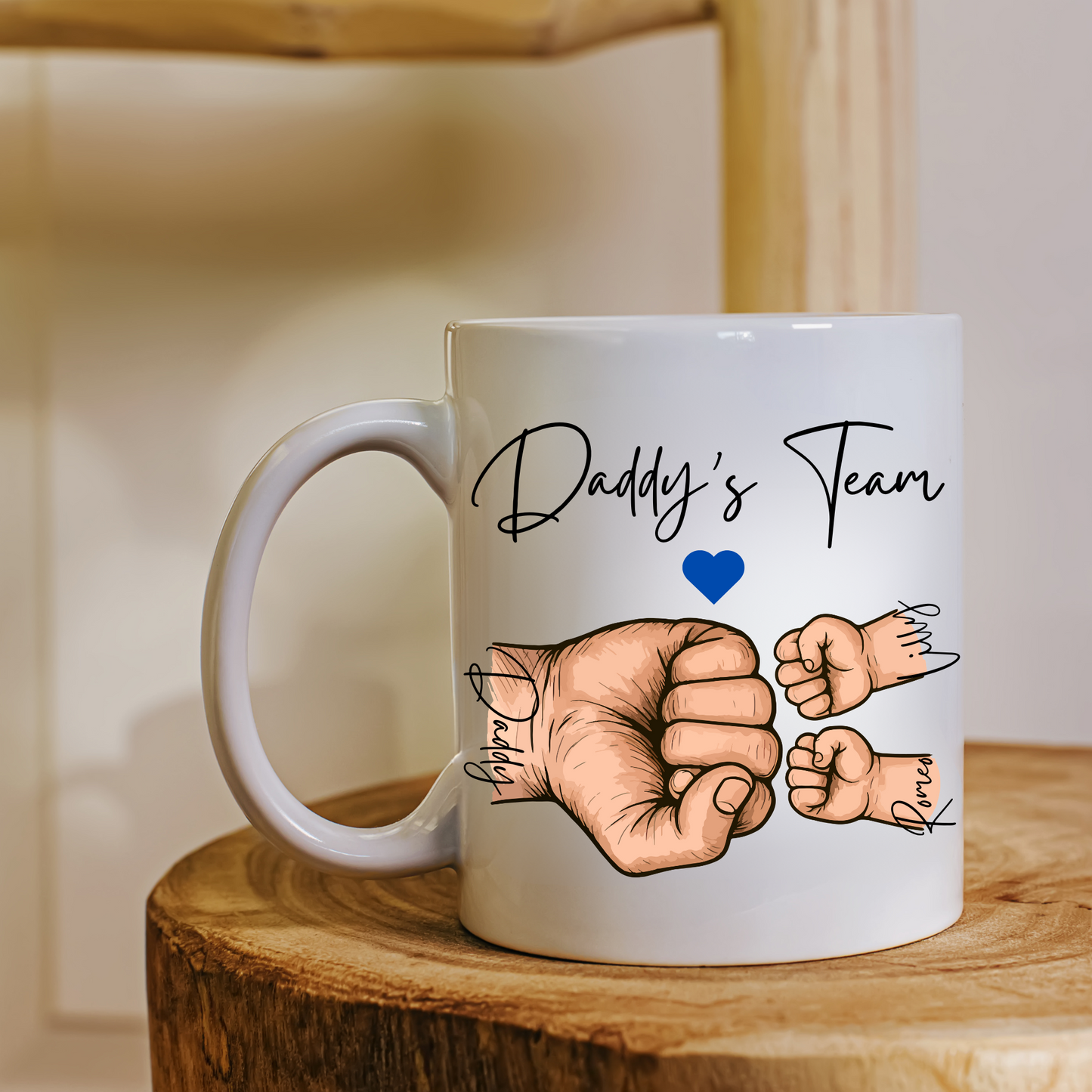 Personalised Fist Pump Mug