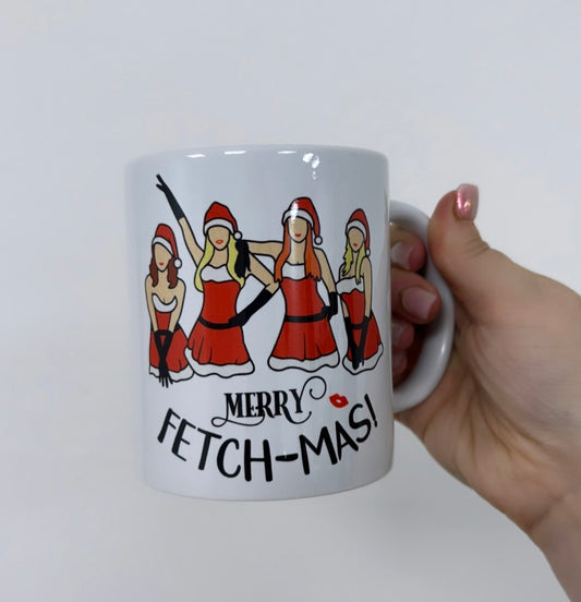 Merry Fetchmas 11oz Ceramic Mug