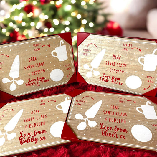 Personalised Wooden Treats for Santa Board