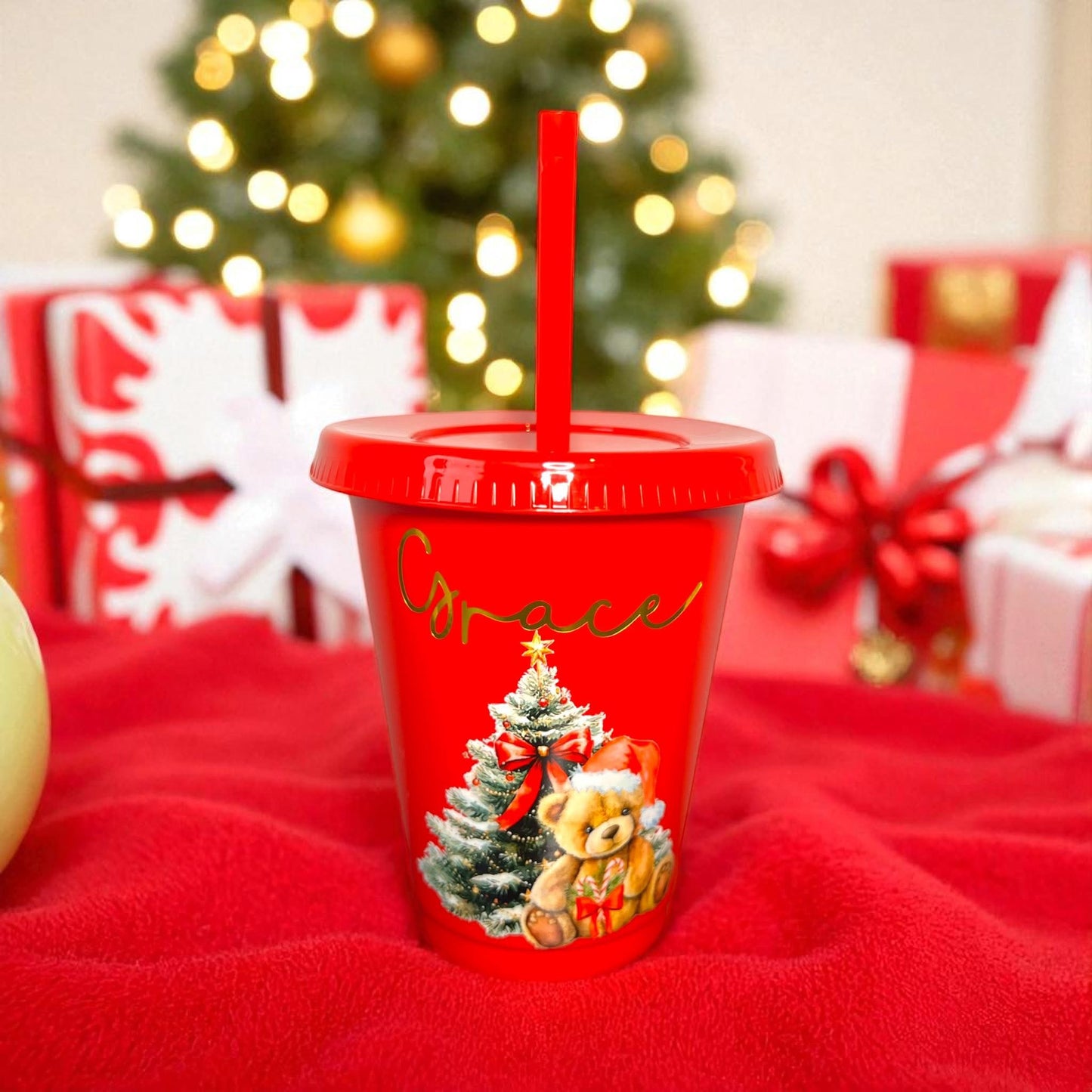 Personalised 16oz Christmas Cold Cup