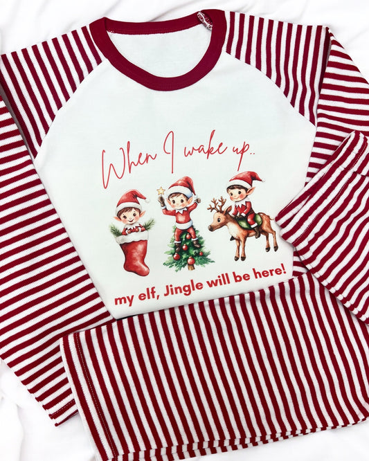 Elf on the shelf arrival Children's Pyjamas