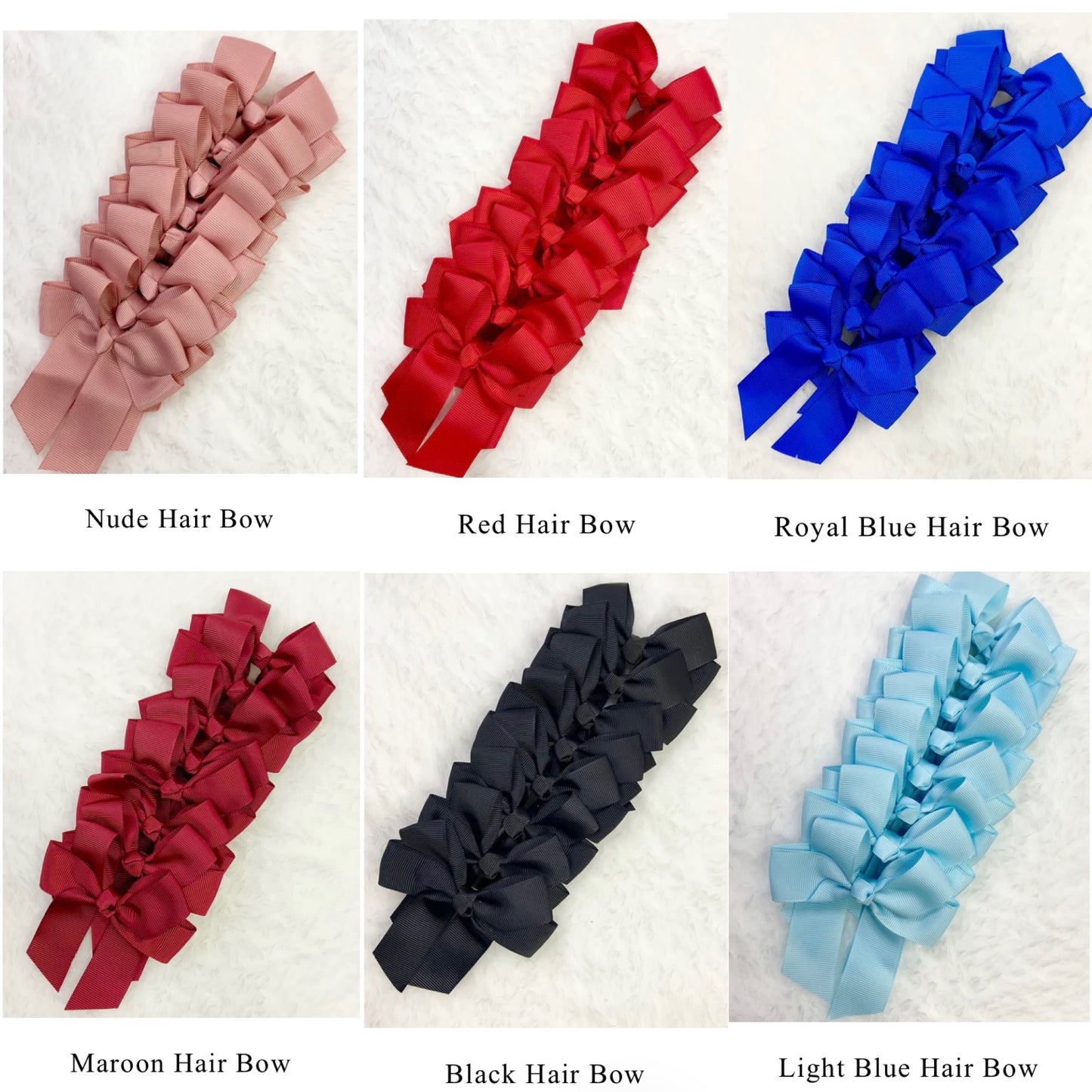 Children’s Hair Bow’s With Clip