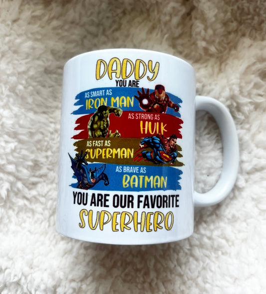 Father’s Day Mug - Superheroes