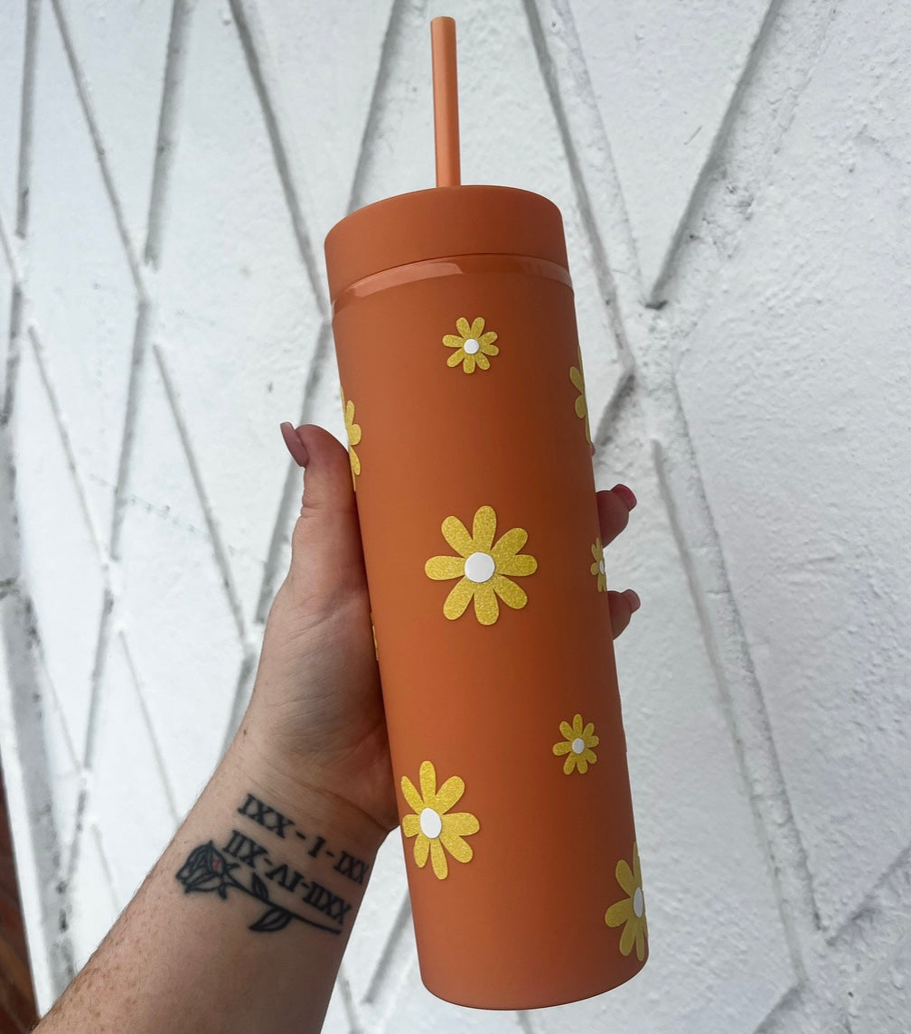 Personalised 16oz Acrylic Skinny Tumbler