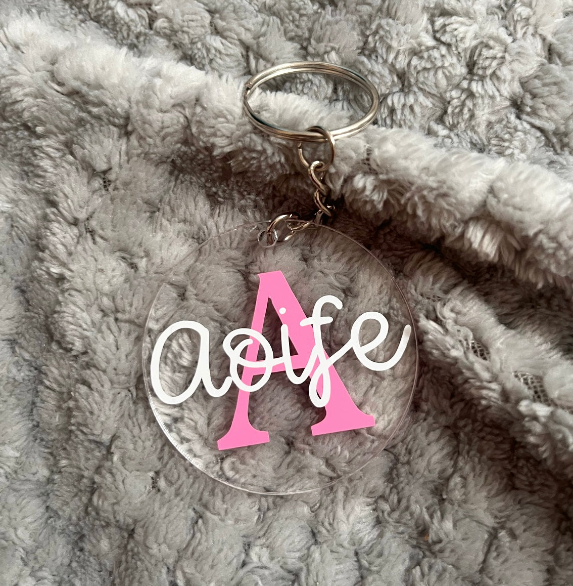 Personalised 5cm Keyring