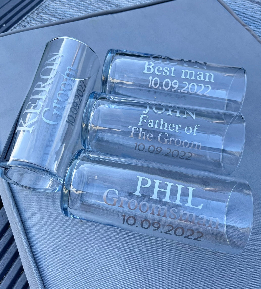 🥃 Groomsmen Glasses