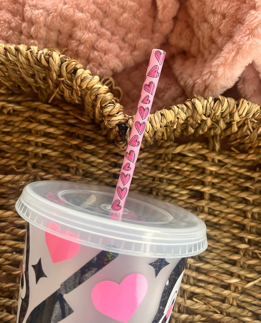 Scream Glitter 24oz Frosted Cold Cup